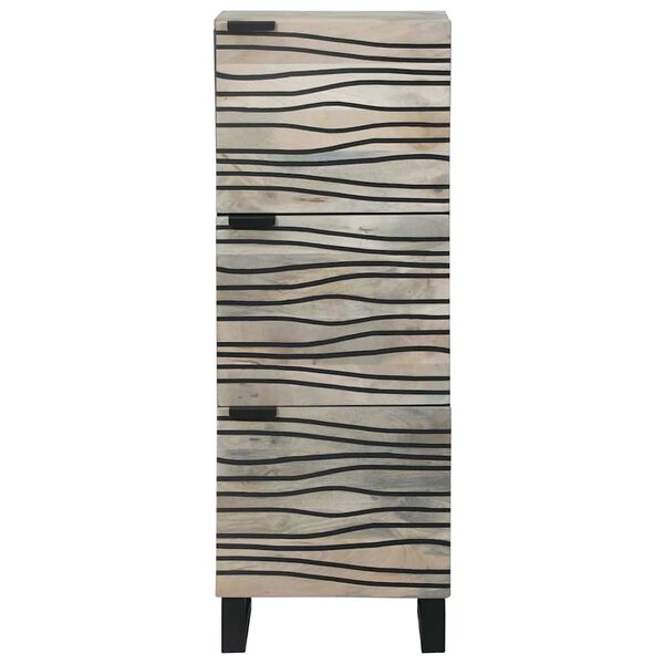 vidaXL Skriňov&eacute; a reg&aacute;lov&eacute; syst&eacute;my na m&eacute;di&aacute; Biela a čierna