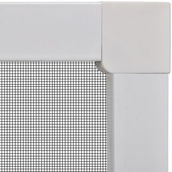 Biela okenná sieť proti hmyzu 120 x 140 cm
