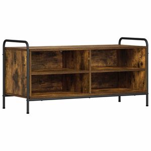 vidaXL TV skrinka 140 x 39,5 x 50 cm Dymov&yacute; dub Kompozitn&eacute; drevo