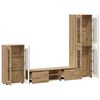 vidaXL Zostava TV skriniek FLORIN Remeseln&yacute; dub Kompozitn&eacute; drevo