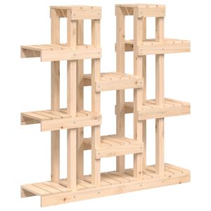 vidaXL Stojan na rastliny 104,5x25x109,5 cm mas&iacute;vna borovica