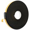 vidaXL Samolepiaca penov&aacute; p&aacute;ska 20 ks Čierna 15mm x 5m CR Pena