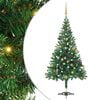 vidaXL Osvetlen&yacute; umel&yacute; vianočn&yacute; stromček+gule 210 cm, 910 vetvičiek