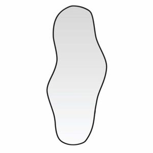 vidaXL N&aacute;stenn&eacute; zrkadlo čierne 60x25 cm