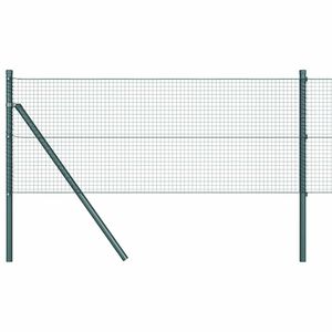 vidaXL Zv&aacute;ran&aacute; dr&ocirc;ten&aacute; ohrada na upevnenie 100 x 0,4 m Zelen&aacute;