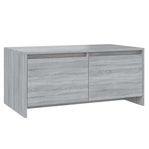 vidaXL Konferenčn&yacute; stol&iacute;k, siv&aacute; sonoma 90x50x41,5 cm, kompozitn&eacute; drevo