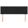 vidaXL Čelo postele 2 ks čierne 80x5x78/88 cm zamat
