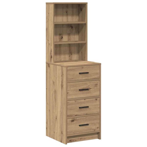 vidaXL Highboard dub artisan 40 x 41 x 135 cm Kompozitn&eacute; drevo