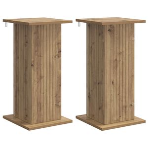 vidaXL Stojan na rastliny 2 pcs Dub artisan 30,5 x 30 x 60,5 cm