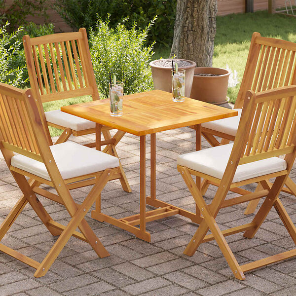 vidaXL Stolov&aacute; doska, t&iacute;kov&yacute; mas&iacute;v 70x70x2,5 cm