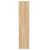 vidaXL Vysok&aacute; skrinka dub sonoma spracovan&eacute; drevo