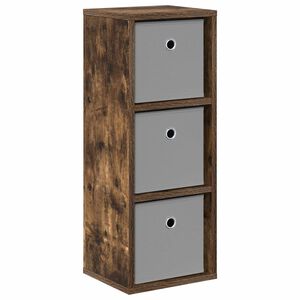 vidaXL Serv&iacute;rovacia skriňa Dymov&yacute; dub 25,5 x 22 x 69,5 cm
