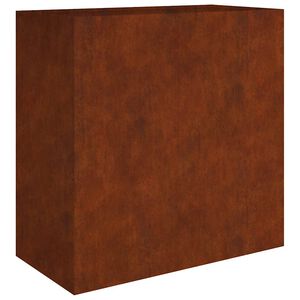 vidaXL Kvetin&aacute;č 40x80x80 cm kort&eacute;nov&aacute; oceľ