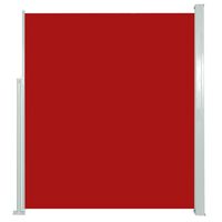 Bočná markíza na terasu/balkón 160x300 cm, červená