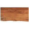 vidaXL K&uacute;peľňov&aacute; doska 120x60x3,8 cm obdĺžnikov&aacute; ak&aacute;ciov&yacute; mas&iacute;v