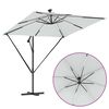 vidaXL Kantileverový banánový parasol Piesková 249 x 249 x 250 cm