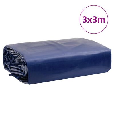 vidaXL Celta, modrá 3x3 m 650 g/m²