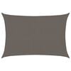 vidaXL Tieniaca plachta 160 g/m&sup2;, antracitov&aacute; 3x5 m, HDPE