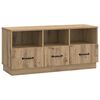 vidaXL TV skrinka 102 x 34,5 x 47 cm Dub artisan Kompozitn&eacute; drevo