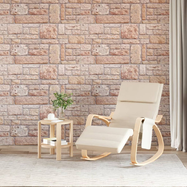 vidaXL 3D nástenné panely 10 ks hnedé 100x50 cm EPS