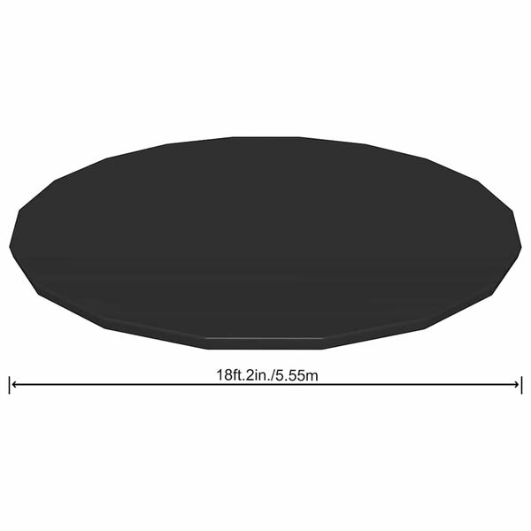 Bestway Flowclear Baz&eacute;nov&aacute; plachta Fast Set 555 cm