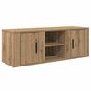 vidaXL TV skrinka 100 x 31,5 x 35 cm Remeseln&yacute; dub Kompozitn&eacute; drevo
