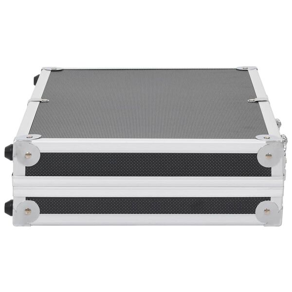 vidaXL Kufr&iacute;k na zbraň hlin&iacute;kov&yacute; ABS čierny