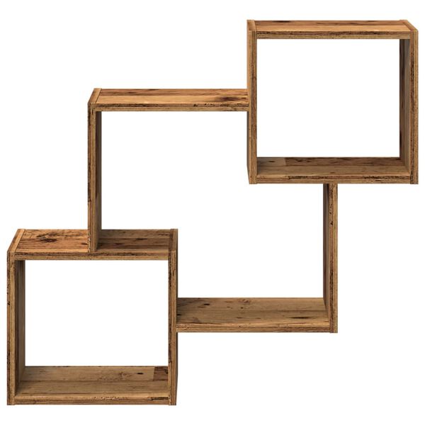 vidaXL N&aacute;stenn&aacute; skrinka 78x18x71 cm star&eacute; drevo kompozitn&eacute; drevo