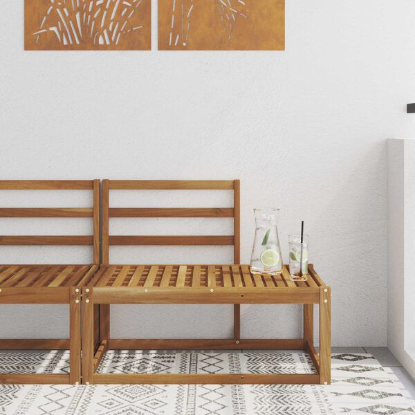 vidaXL Vonkaj&scaron;ia koncov&aacute; pohovka Pr&iacute;rodn&aacute; 91 x 63 x 73 cm