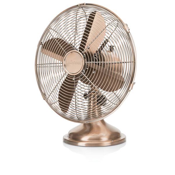 Tristar Retro stolov&yacute; ventil&aacute;tor VE-5970, 35 W, 30 cm, meden&aacute; farba