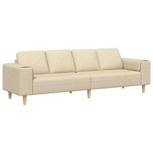 vidaXL Pohovka do ob&yacute;vačky Kr&eacute;mov&aacute; 250 x 77 x 76 cm Polyester