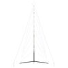 vidaXL LED vianočný stromček 615 LED studená biela 404,5 cm
