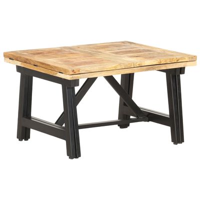 vidaXL Rozkladací jedálenský stôl 160x70x45 cm masívne mangovníkové drevo
