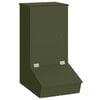 vidaXL Feeder pre prasat&aacute; Olivov&aacute; zelen&aacute; 55 x 38 x 76 cm