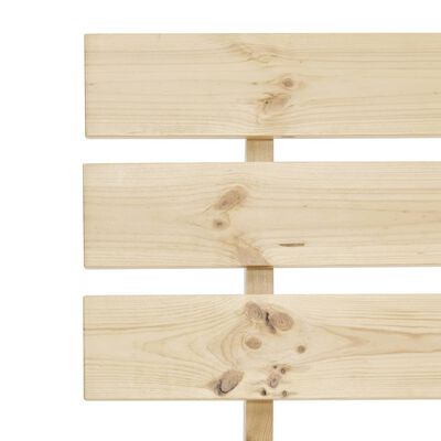 vidaXL Posteľný rám masívne borovicové drevo 180x200 cm