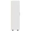 vidaXL Serv&iacute;rovacia skriňa s poličkou FLORIN Biela 55,5 x 29 x 103 cm