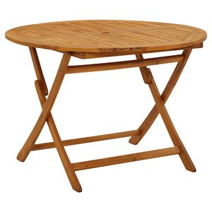 vidaXL Skladac&iacute; z&aacute;hradn&yacute; st&ocirc;l 110 cm mas&iacute;vne ak&aacute;ciov&eacute; drevo