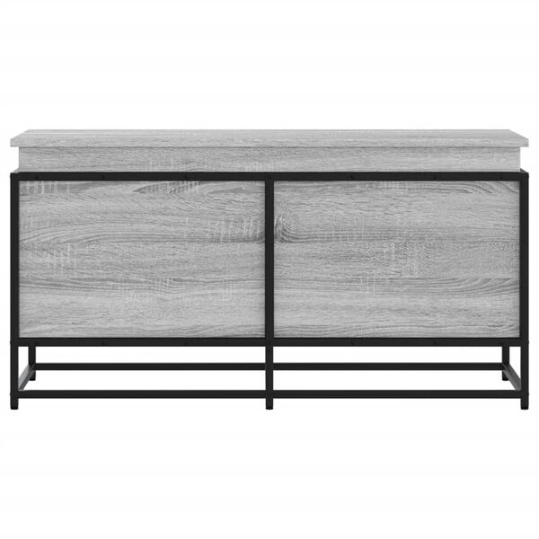 vidaXL &Uacute;ložn&yacute; box s vekom siv&aacute; sonoma 100x40x51,5 cm kompozitn&eacute; drevo