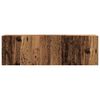 vidaXL Nástenná TV skrinka staré drevo 100x30x30 cm kompozitné drevo