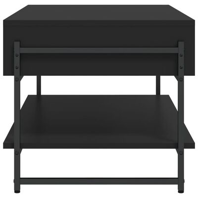 vidaXL Konferenčný stolík čierny 90x50x45 cm kompozitné drevo