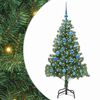 vidaXL Vianočn&yacute; stromček Zelen&aacute; 150 cm PVC