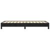 vidaXL Posteľný rám čierny 90x200 cm zamat