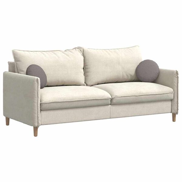 vidaXL Vank&uacute;&scaron;e na sedenie 2 pcs Sivohned&aacute; &Oslash;30 x 13 cm l&aacute;tka