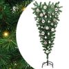 vidaXL Nohavice umel&eacute;ho predvianočn&eacute;ho stromčeka s guľami 120 cm PVC