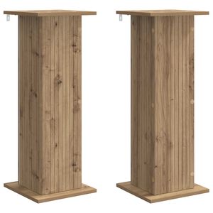 vidaXL Stojan na rastliny 2 pcs Dub artisan 30,5 x 30 x 80,5 cm