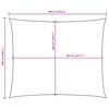 vidaXL Tieniaca plachta, oxford, obdĺžniková 6x7 m, béžová