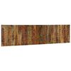 vidaXL Čelo postele Viacfarebn&eacute; 200 cm Rekultivovan&eacute; mas&iacute;vne drevo