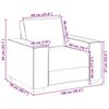 vidaXL Rozkladacia pohovka/kreslo, ľanov&eacute; 100x78x84 cm