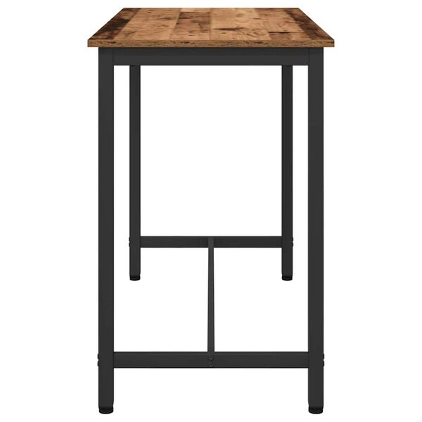 vidaXL st&ocirc;l Star&eacute; drevo 100 x 50 x 76,5 cm Inžinierske drevo a oceľ