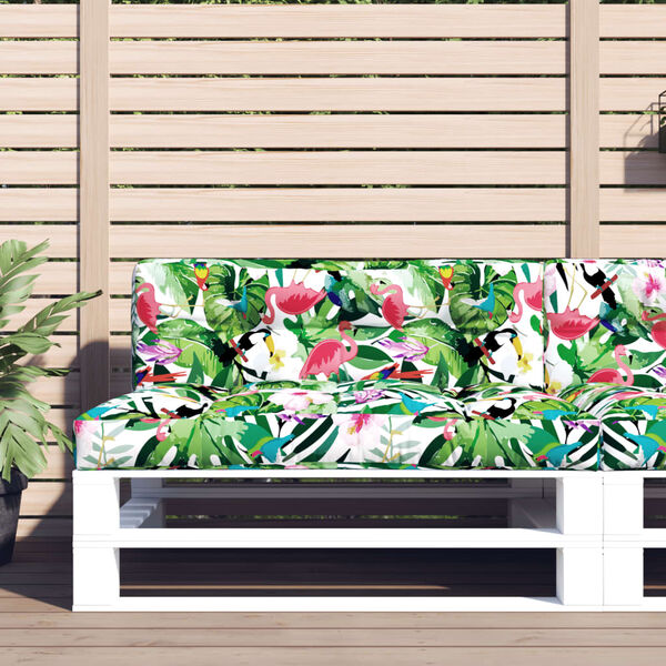 vidaXL Podložka na paletov&yacute; n&aacute;bytok, farebn&aacute; 120x40x12 cm, l&aacute;tka